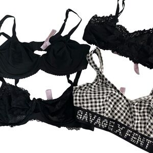 Savage X Fenty Bras lot 42c and 2x